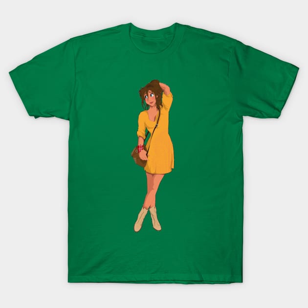 nice girl T-Shirt by Artist